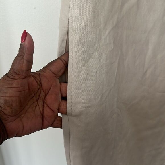 Ulla Johnson Linen Blend Marianne Knee Length Dress 4 - Picture 6 of 8